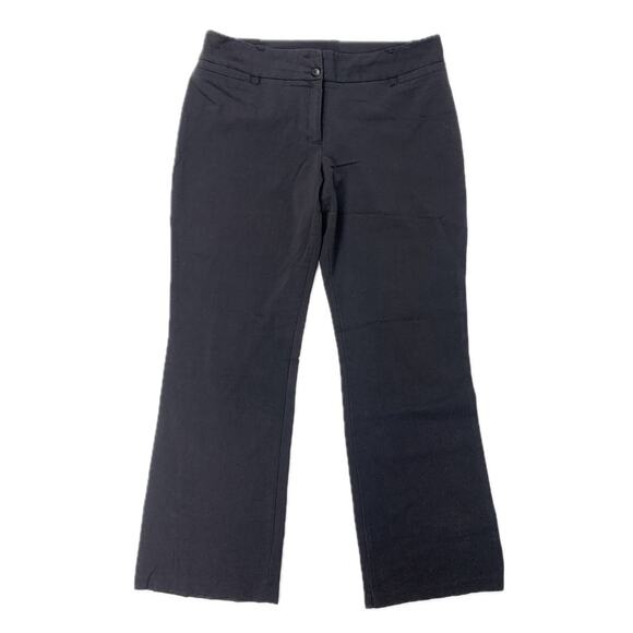 Black Bootcut Dress Pants - Picture 1 of 7